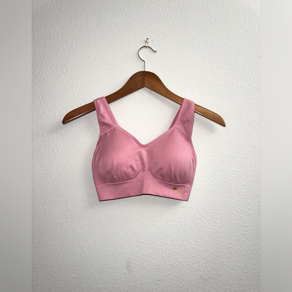 NWOT Puma Pink Sports Bra, medium